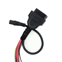 Cable Universal OBD2 de 16 Pines CAN/K-Line con Alimentación CC para Reparación y Diagnóstico de ECU J1962