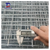 4mm d'épaisseur 75X75mm 100mm X 50mm 4X8 1X1 1X2 2X2 3X3 4X4 8 Gauge Heavy Duty 4X8 Bétail Galvanisé Panneau de treillis métallique soudé