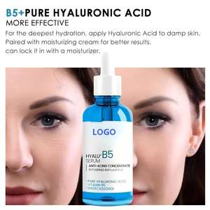 Sérum visage anti-âge OEM pur pour le rétinol, la vitamine B3, l'acide hyaluronique, cible les rides, les ridules, les dommages solaires prématurés pour tous les types de peau - Product Image 3