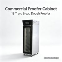 Machine de Fermentation Réfrigérée pour Pains avec Humidificateur, Réfrigérateur de Fermentation pour Pâte