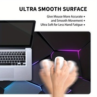 Tapis de souris XXL 3D pour jeux vidéo, technologie 3D, antidérapant, pour clavier d'ordinateur, coussin de table, tapis de souris pour bureau et maison
