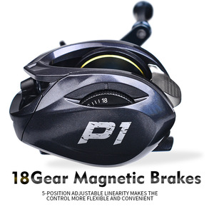 7.2:1 Long-Distance Sea Reel <strong>Black</strong> Metal Water Drop Wheel 5 1BB Unloading Alarm Sound Road Asian Wheel Spinning Fake <strong>Trolling</strong> - Product Image 4