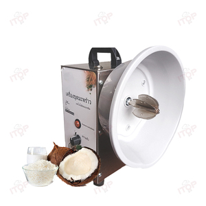Machine électrique de traitement de noix de coco d'acier inoxydable râpe à viande de noix de coco grattoir de grattoir de grille - Product Image 4