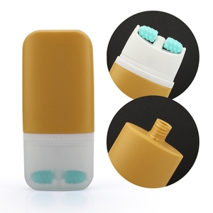 Botella de Plástico Vacía al por Mayor para Protector Solar, Envase Plano para Crema, Tubo Cosmético para Cuello y Cuerpo, Rodillo de Masaje, Loción - Product Image 1