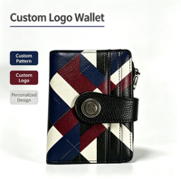 Dompet Kulit PU Wanita Tahan Gores, Kerajinan Eksklusif, Pola Logo Kustom untuk Pengguna Kelas Atas, Bisnis & Penggunaan Sehari-hari