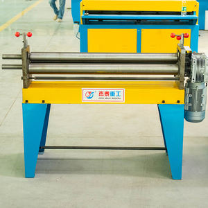 Hot Sale Manual Motor 3 Rollen Kohlenstoffs tahl Aluminium Kanal herstellung Platte Biege maschine Hohe Sicherheits stufe Edelstahl Samsung - Product Image 6