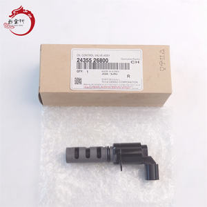 24355-26800 Válvula de control de aceite de sincronización de gasolina 24355 26800 compatible con H-YUNDAI i10, i20 1.0, 1.2 2435526800 - Product Image 1