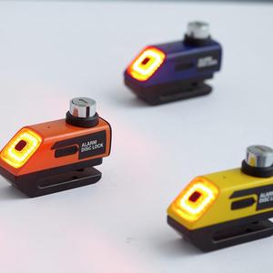 Candado de Cadena Metálico Portátil UMEDO, Candado Electrónico para <span class=keywords><strong>Bicicleta</strong></span> con Alarma Antirrobo y Llave para Freno de Disco, para Patinetes y Motocicletas Infantiles - Product Image 2