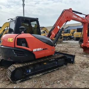 Mini-excavatrice Kubota Kx183-3 d'occasion, excavatrice sur chenilles, prix limité, matériel de Chine - Product Image 1