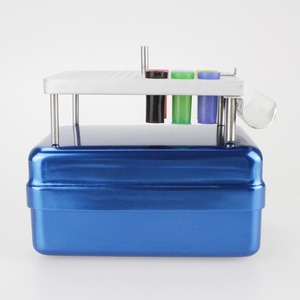 Dental Bur Holder Block <b>Reamers</b> Files Gutta Percha Point with a Ruler - Product Image 3