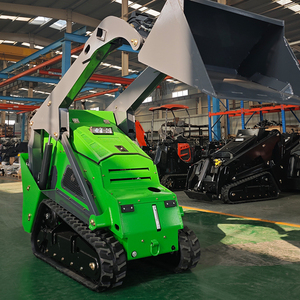 ציוד בנייה מיני מטעין deretev1000 kubota דיזל מיני לועזי קיטור דלי grapple שליטה מרחוק - Product Image 2