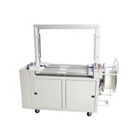 Máquina Flejadora Automática Eléctrica de Mesa Alta KZ-8060/D con Motor para Flejado de PP de Grado Alimenticio, Tamaño 800x600/80x50