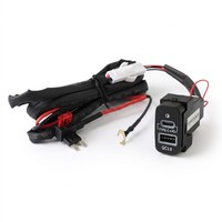 Chargeur de voiture double charge rapide PD QC3.0 pour Mitsubishi Pajero Lancer ASX Outlander, prise d'origine, installation sans perçage