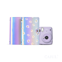 Caiul PVC חלומי ססגוני דייזי Fujifilm Instax מיני סרט 11 / 9 / 70/90/קישור Liplay תמונה גלרית