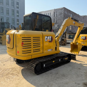 Excavatrice Caterpillar 306E2 d'occasion, 6 tonnes, moteur d'origine C2.4, faible nombre d'heures de travail, pompe à roulements, mini-pelle compacte - Product Image 1