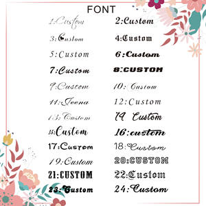 Collar de Acero Inoxidable con Múltiples Iniciales de Letras del Alfabeto, Chapado en Oro, Plata, Rosa, Eslabón Cubano, 8 mm - Product Image 6