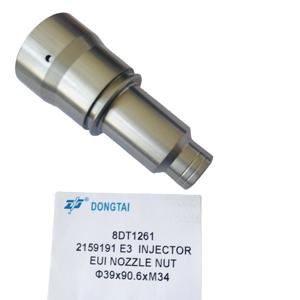 Tuerca de Inyector EUI 8DT1261, tamaño 39x90.8xM34, para Inyector 2159191 E3, Plana, 2 Ranuras - Product Image 1