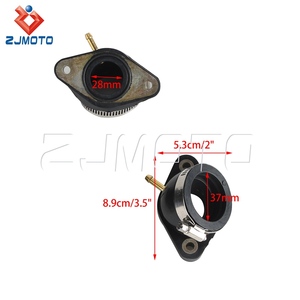 อะแดปเตอร์ XV500สำหรับยามาฮ่า XV400 XV535คาร์บูเรเตอร์รถจักรยานยนต์1988-2001บูตเหล็กสีดำสแตนเลส - Product Image 6