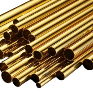 โรงงานขายส่งท่อทองเหลืองไร้รอยต่อขนาดเล็กสำหรับเครื่องปรับอากาศ C36000 - Product Image 1