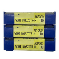 WDMT1406ZDTR H ACP300 Outil d'insertion de fraisage CNC à trois tranchants en carbure cémenté avec revêtement PVD pour l'acier et l'acier inoxydable