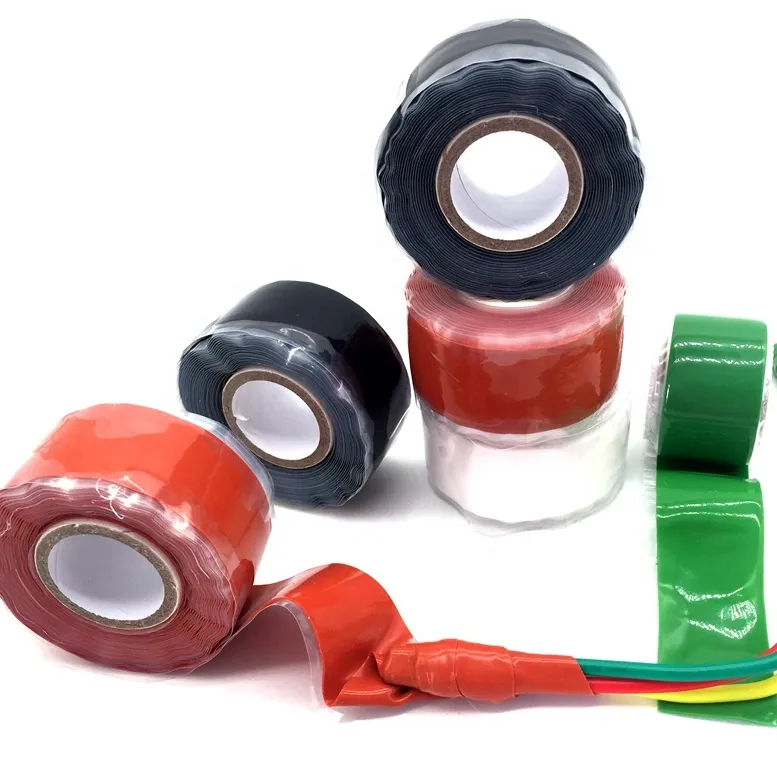 Self Fusing Silicone Rubber Double-sided Pressure Sensitive Adhesive Tape for Bag Sealing with Free Sample