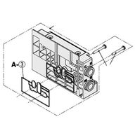 SY50M31ABC10NA Base de plaque de bus à 1 position, interface NPT, corps en aluminium SY50M31ABC10NA, série SY5000