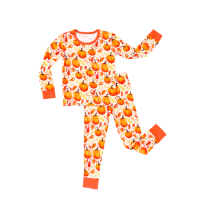 Ensemble de pyjamas en bambou doux pour enfants de haute qualité, respirant, manches longues, pyjamas pour nouveau-nés, vêtements de nuit, 2 pièces, pyjama imprimé pour bébé - Product Image 2
