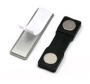 Ba mảnh thép tấm từ tên tag bên trong kim loại vĩnh viễn dính cho quần áo 3m công nghiệp nam châm - Product Image 3