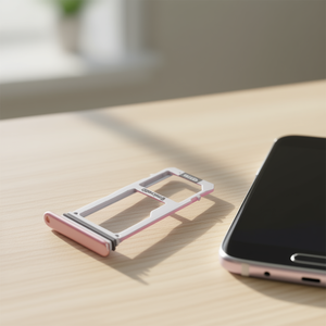 Tiroir pour carte Sim et Micro SD pour Samsung Galaxy A3 2017 A320F Rose - Product Image 3