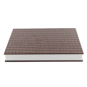 Boîte à bijoux en cuir PU en forme de livre, récupérable, grande capacité de rangement et d'organisation pour bagues, colliers et bracelets - Product Image 2