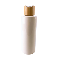 Couvercles à vis en bois de bambou en bois pour bouteille de parfum Emballage cosmétique en bois de bambou véritable Bouchon de disque en bambou naturel
