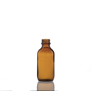 Boston Round Glass <strong>Bottles</strong> - Product Image 3