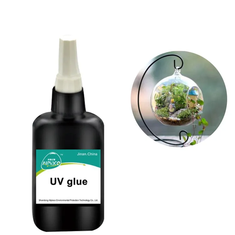 Cola UV Ligação De Vidro Líquido Adesivo Leve Cola De Cura UV