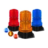 Feux stroboscopiques LED DC10/110V, balise clignotante, lumière d'avertissement d'urgence, stroboscope rouge de sécurité avec câble de 10 pieds pour chariot élévateur