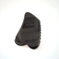 Outil de massage facial de haute qualité pour les soins de la peau, Gua Sha en obsidienne noire