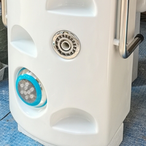 Système de filtration de <span class=keywords><strong>sable</strong></span> mural en acrylique de haute qualité sans tuyauterie pour piscine avec 2 HP/1,5 HP et débit de 25 m3/<span class=keywords><strong>h</strong></span> - Product Image 2