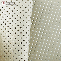 Cuir synthétique Rexine, cuir artificiel perforé, imperméable, respirant, microfibre PU, simili cuir pour la sellerie de sièges de voiture