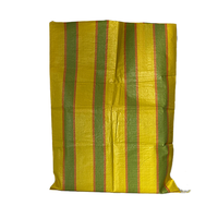 Sac en raphia tissé en polypropylène avec impression offset, sac de courses réutilisable, résistant à l'humidité, pour la farine et l'alimentation animale, usage agricole