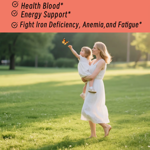 High Quality Best Selling Iron Vegan Gummies Peach Flavor Dietray <b>Supplement</b> Boost Immunity and Help Blood Flow Circulation - Product Image 3