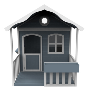 حديقة الفناء الخلفي خشبي كبير مسرح للأطفال في الهواء الطلق اللعب منزل خشبي - Product Image 3