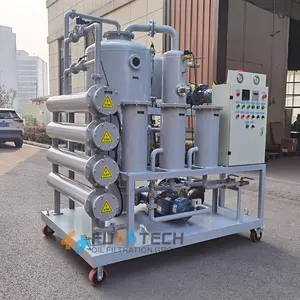 Automatic 1800 ~ 18000 L/H Insulating Oils Treatment Machine Transformer Oil Purification System