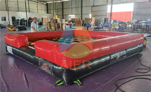 Grande piste de course gonflable extérieure pour jeux de balle, piste de compétition gonflable Zorb pour enfants et adultes - Product Image 2