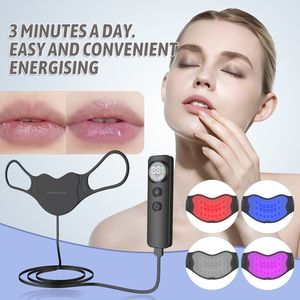Instrument de beauté des lèvres professionnel électronique meilleur <span class=keywords><strong>masque</strong></span> à lèvres <span class=keywords><strong>Led</strong></span> appareil à lèvres de beauté photon Rechargeable USB pour les femmes - Product Image 3