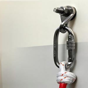 Ancrages d'escalade : Plaque de fixation à boulon M12 en acier inoxydable 304 poli miroir, cheville d'expansion fiable <span class=keywords><strong>pour</strong></span> l'ancrage dans le béton - Product Image 1