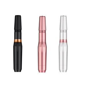 Kit complet de tatouage avec machine et fournitures pour la pratique sur peau synthétique des sourcils et des paupières, et encre de 5 ml chacune - Product Image 5