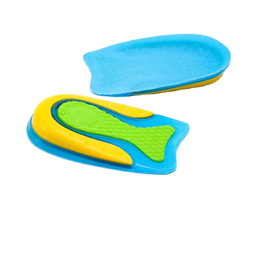 Bosin yüksek kaliteli ayak bakımı silikon jel ayakkabı astarı topuk koruyucu ped tabanlık silikon yüksek artış ayakkabı
