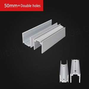 Manchon en silicone néon pour profil en aluminium aviation 6063 T5, clips de fixation flexibles, support de clips, fente pour bande LED, couvercle en silicone pour aluminium - Product Image 5