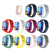 Coque en silicone pour Huawei Watch Fit 2 Fit2, coque de protection, cadre pare-chocs