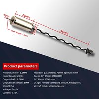 Moteur sans noyau personnalisable JL-8520 3.7V 7.4V Moteur CC à balais haute vitesse pour drone FPV, voiture RC, jouet, expérience scientifique, conforme ROHS
