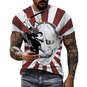 Camiseta con estampado 3D de Prajna Face para hombre, camisa con Impresión Digital personalizada Unisex, camisetas OEM y ODM, <span class=keywords><strong>2022</strong></span> - Product Image 4